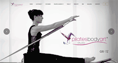 Desktop Screenshot of pilatesbodyart.com